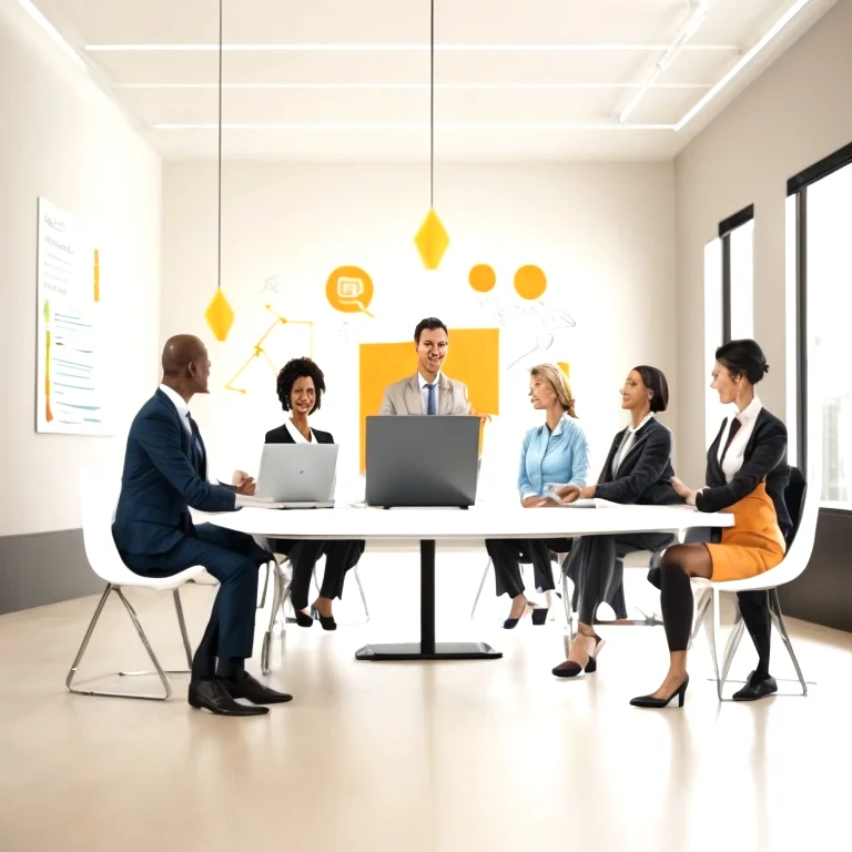 Workshop attendees engaged in group activity